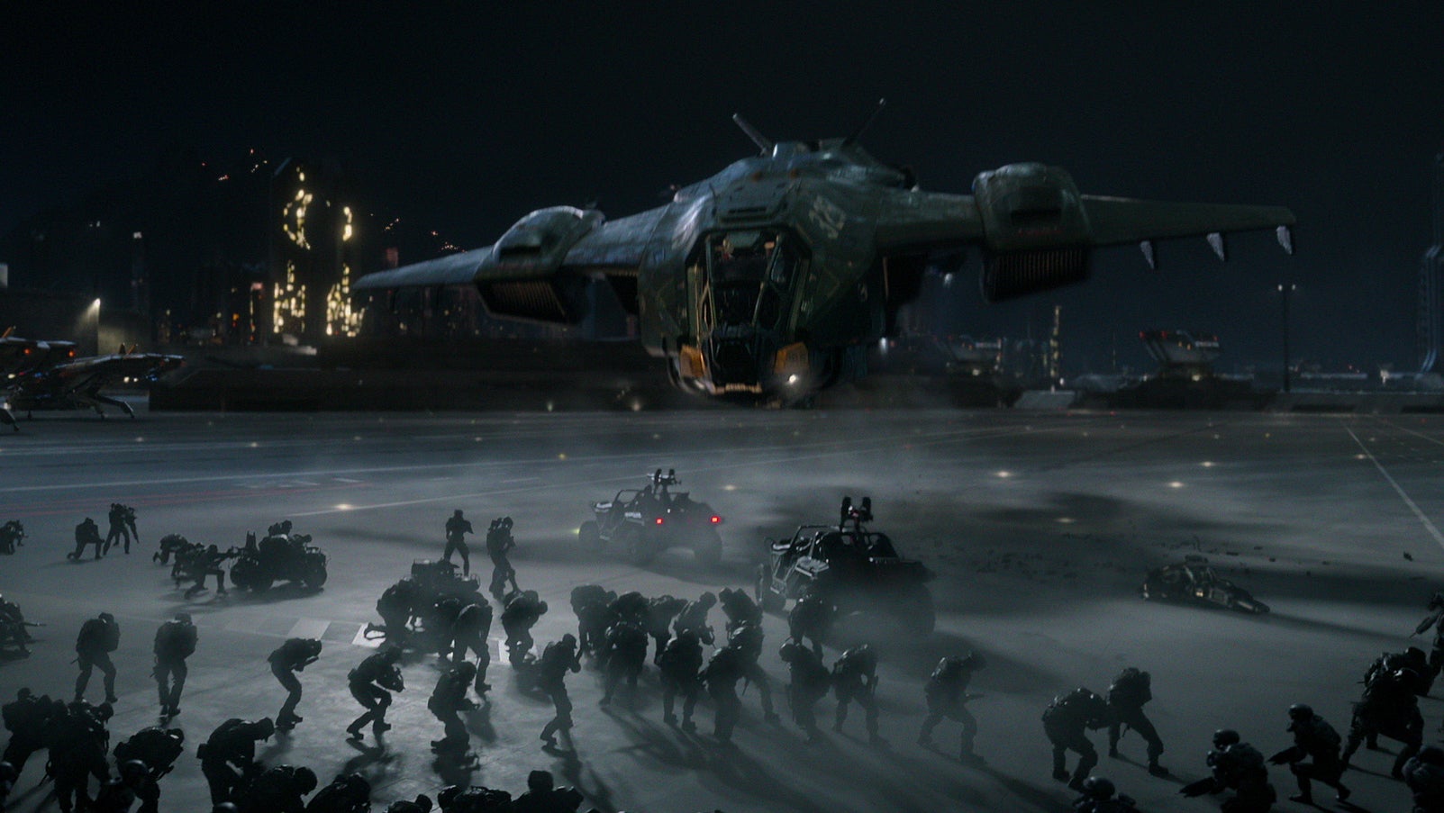 Image for Apparently, that Chevy Tahoe in Paramount's Halo trailer was meant to be there