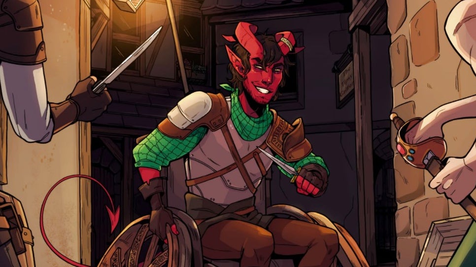 Image for Putting wheelchairs in D&D, and seeing Witcher Geralt's disability