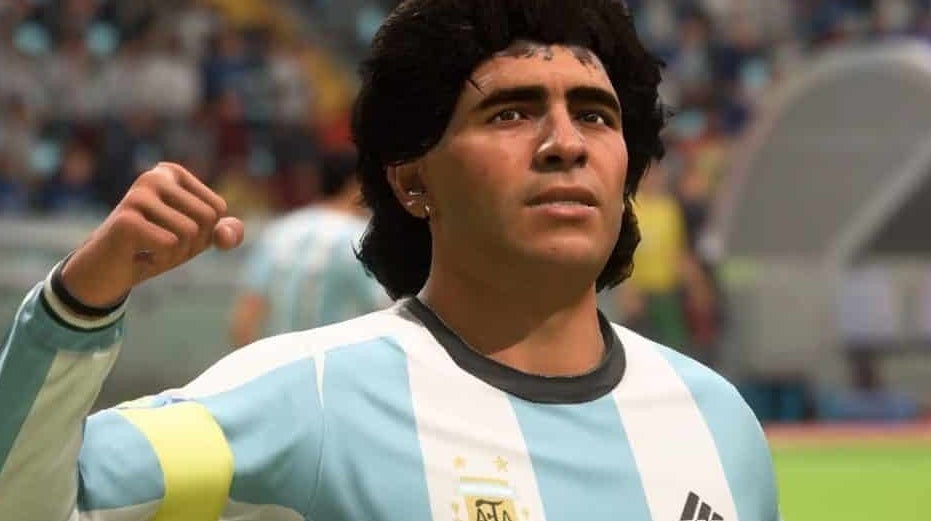 Image for EA has "suspended" Diego Maradona from FIFA 22