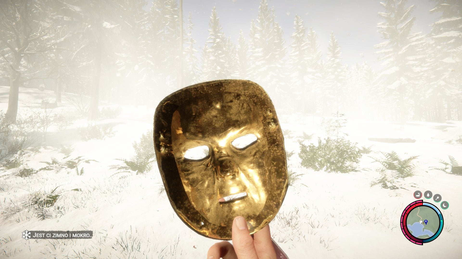 Obrazki dla Sons of the Forest - złota zbroja i maska: gdzie znaleźć
