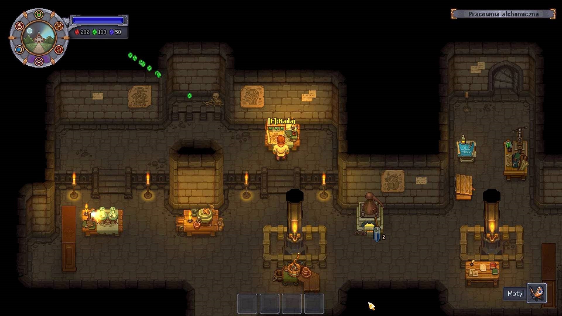 Obrazki dla Graveyard Keeper - punkty technologii: jak szybko zdobywać