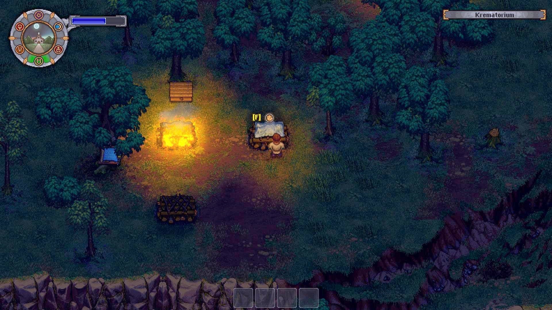 Obrazki dla Graveyard Keeper - kremacja i palenie ciał