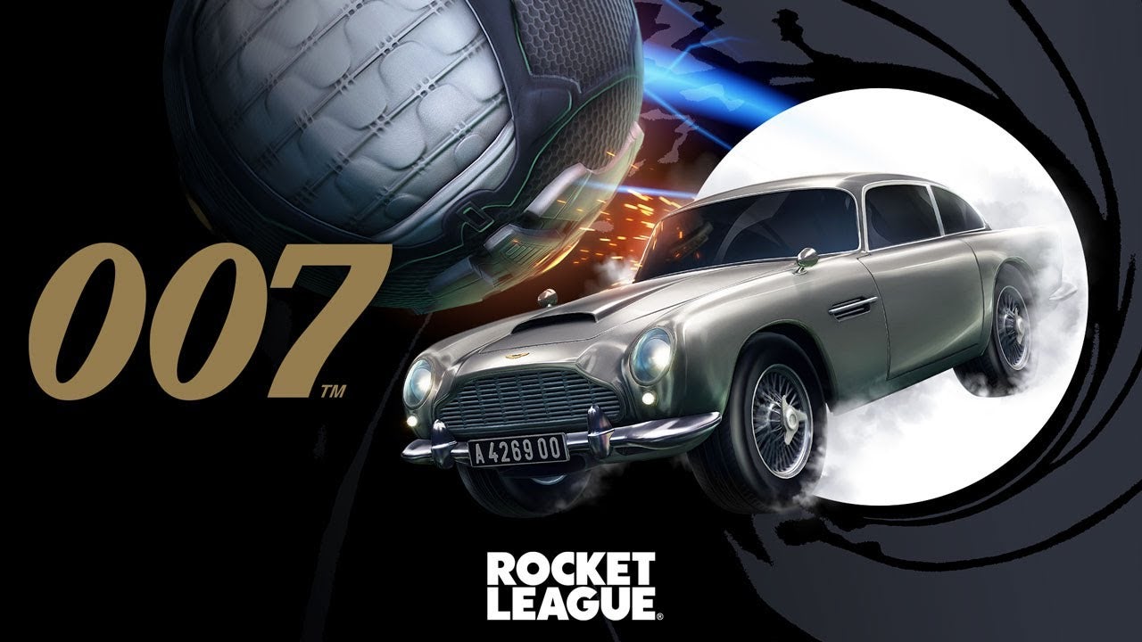 Obrazki dla Kultowy samochód Jamesa Bonda wjeżdża do Rocket League