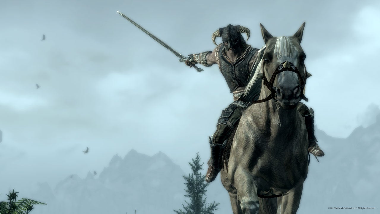 Skyrim gets mounted combat in new update | Eurogamer.net