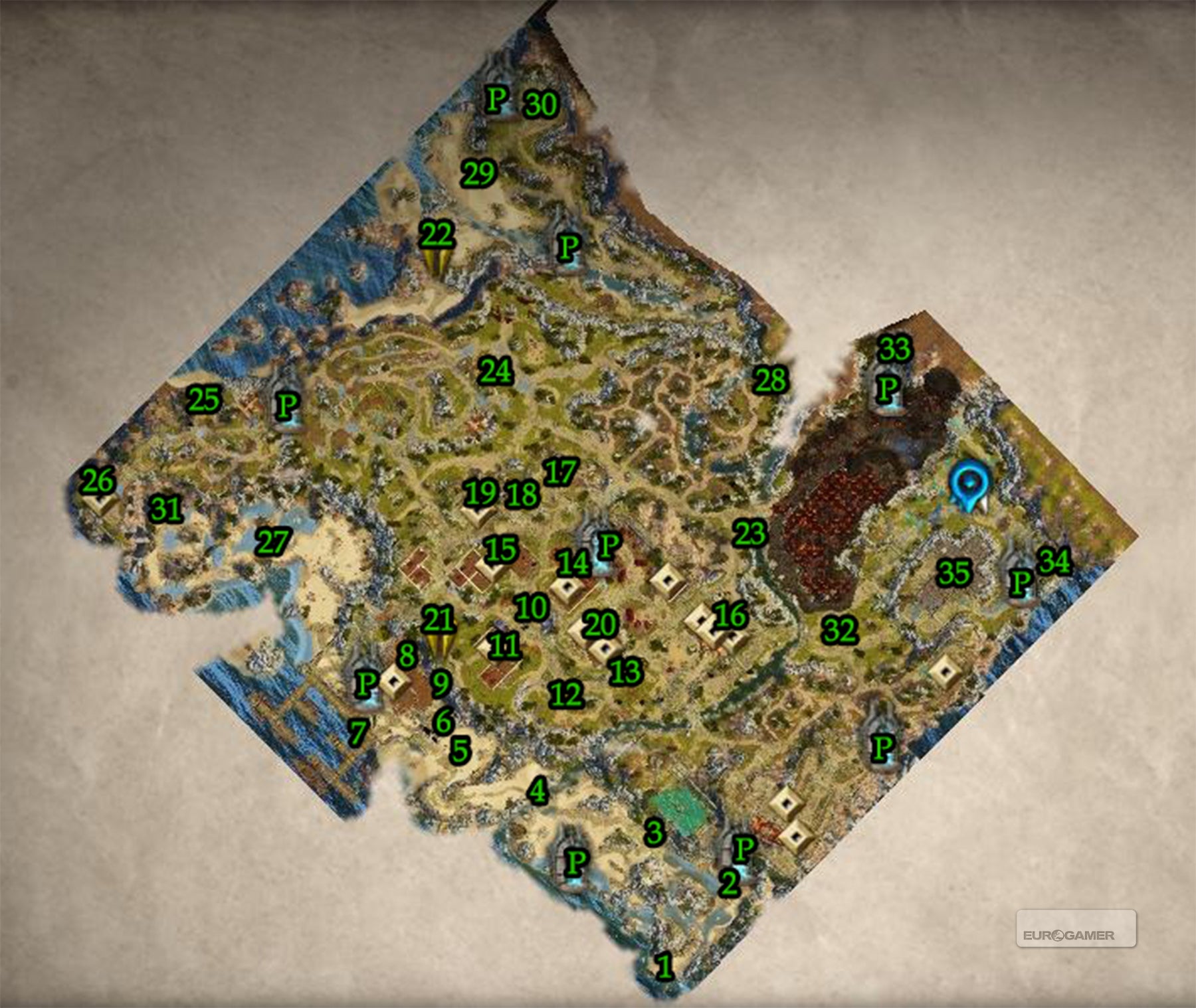 Divinity original sin карта сокровищ