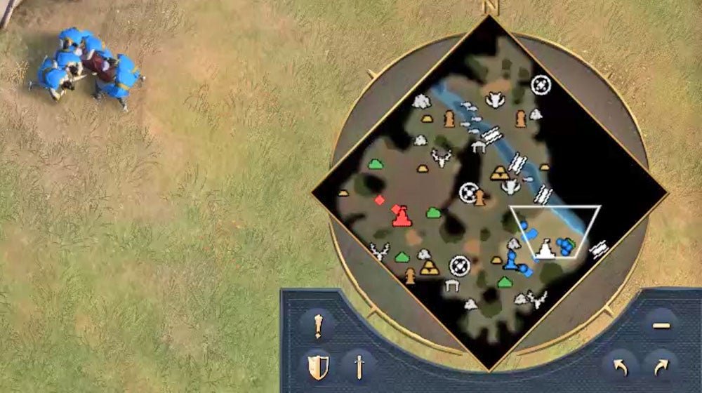 Obrazki dla Age of Empires 4 - mapa: zwiadowca, mgła wojny, jak odkrywać