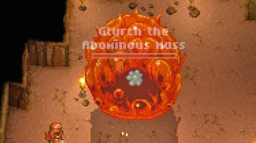 Obrazki dla Core Keeper - pierwszy boss: Glurch the Abominous Mass