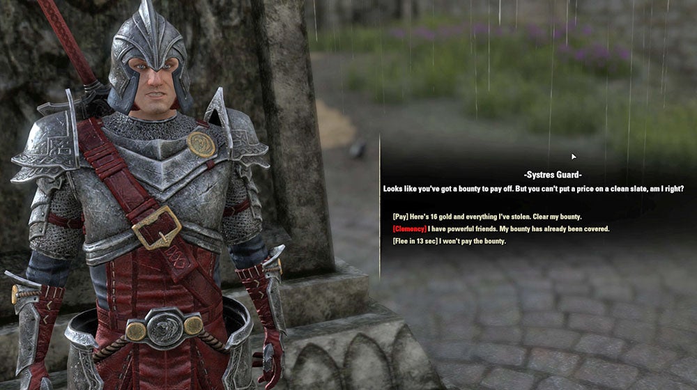 Obrazki dla Elder Scrolls Online - system przestępczości w grze: kary, bounty