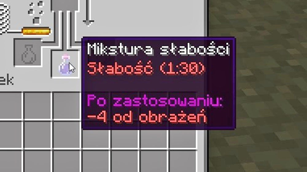 Jak Zrobić Miksture Słabości W Minecraft