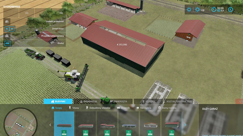 Obrazki dla Farming Simulator 22 - tryb budowania: działanie, jak włączyć
