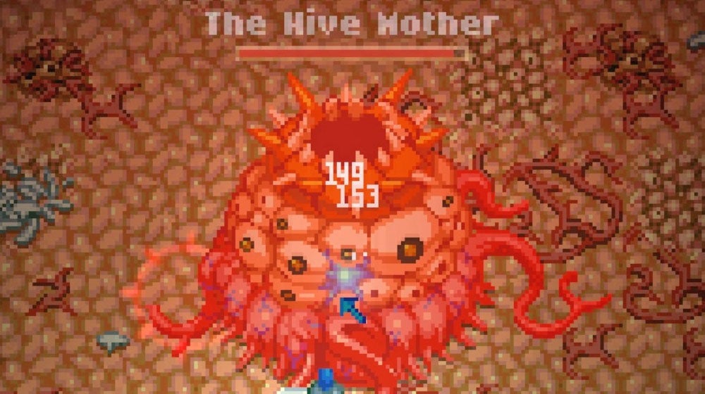 Obrazki dla Core Keeper - trzeci boss: Hive Mother