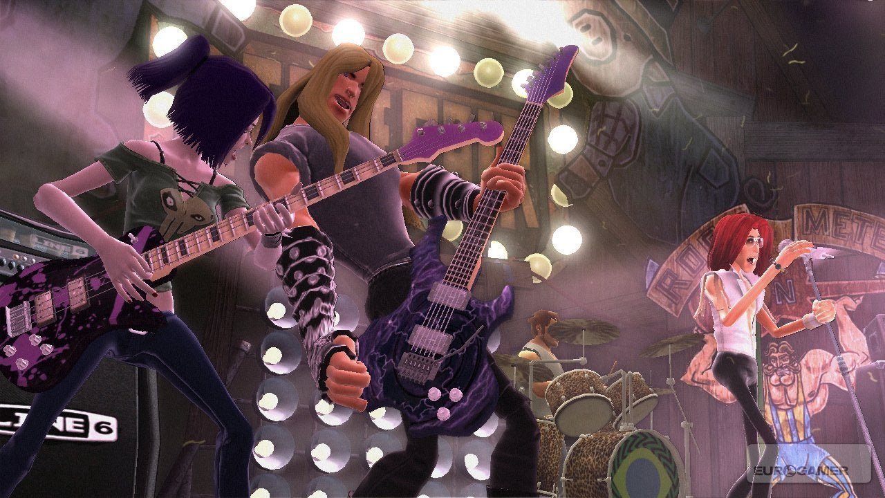 Игры рок группы. Guitar Hero World Tour. Гитар Хиро Xbox. Рок игры на ПК. Игра про рок группу.