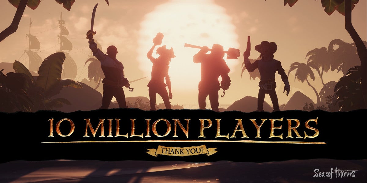 Image for Sea of Thieves passes ten million players since launch