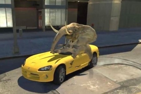 Image for Grand Theft Auto 4 elephant mod adds wild Tokyo Jungle flavour