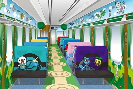Immagine di I treni dei Pokémon invadono il Giappone