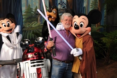 Image for Disney acquiring Lucasfilm