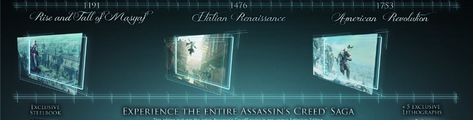 Afbeeldingen van Assassin's Creed Anthology opgedoken