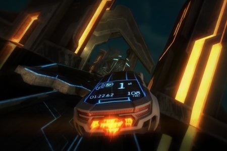 Image for Futuristic arcade racer Distance speeds past its goal in the nick of time