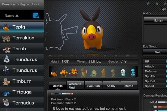 Imagem para Pokémon chega oficialmente aos dispositivos iOS com a Pokédex
