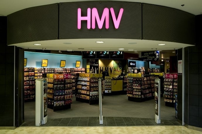 Image for HMV records £37m loss for first half