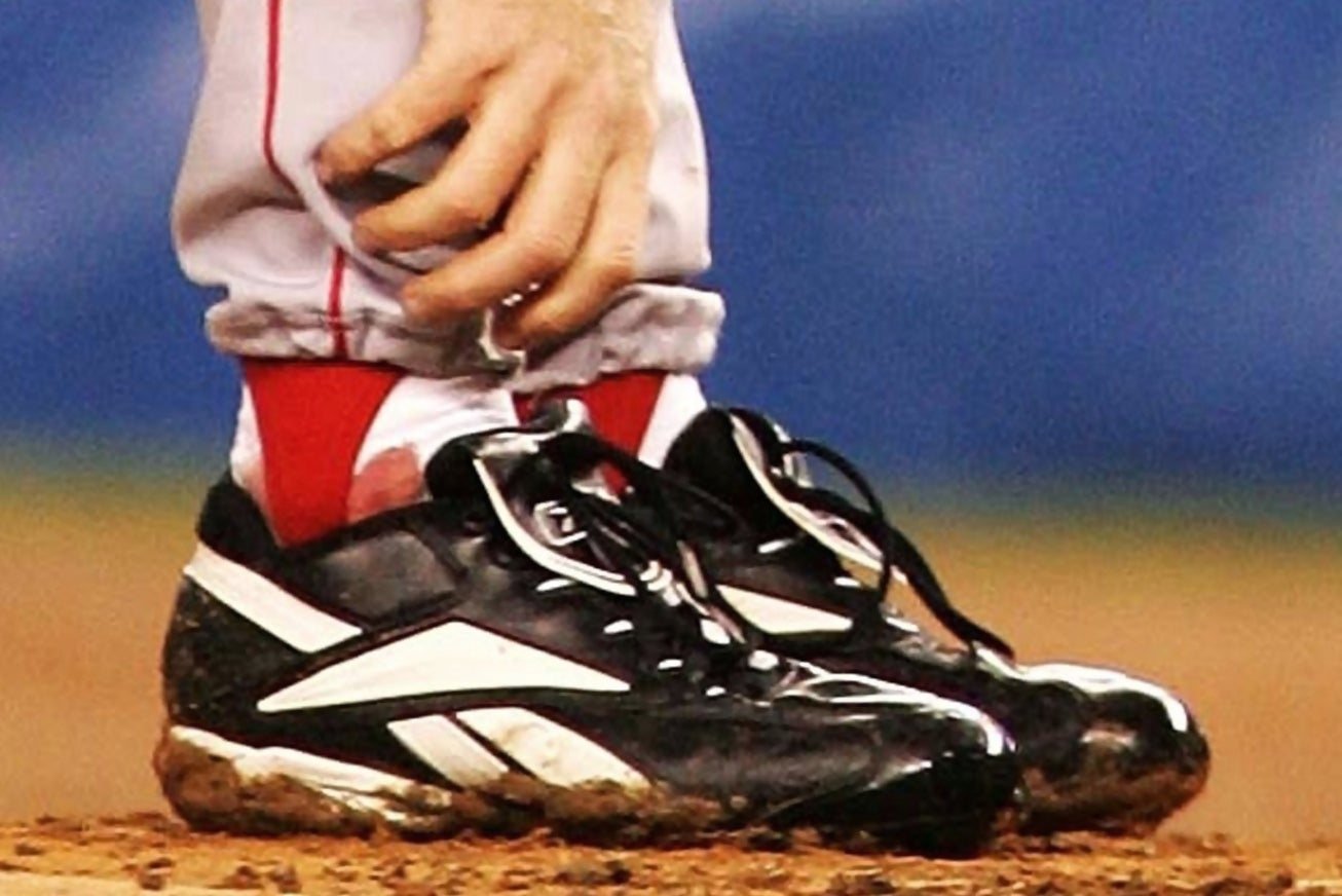 Image for Curt Schilling selling his bloody-sock baseball relic to pay for Amalur foray