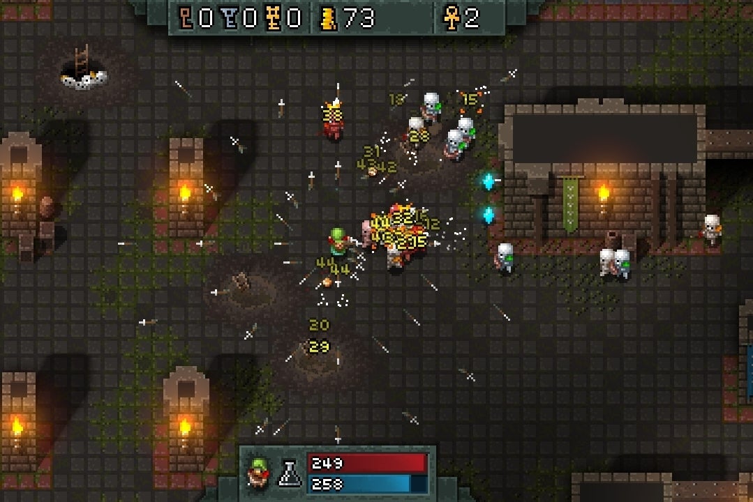 Image for Four-player co-op action RPG Hammerwatch throws down the Gauntlet on Steam Greenlight