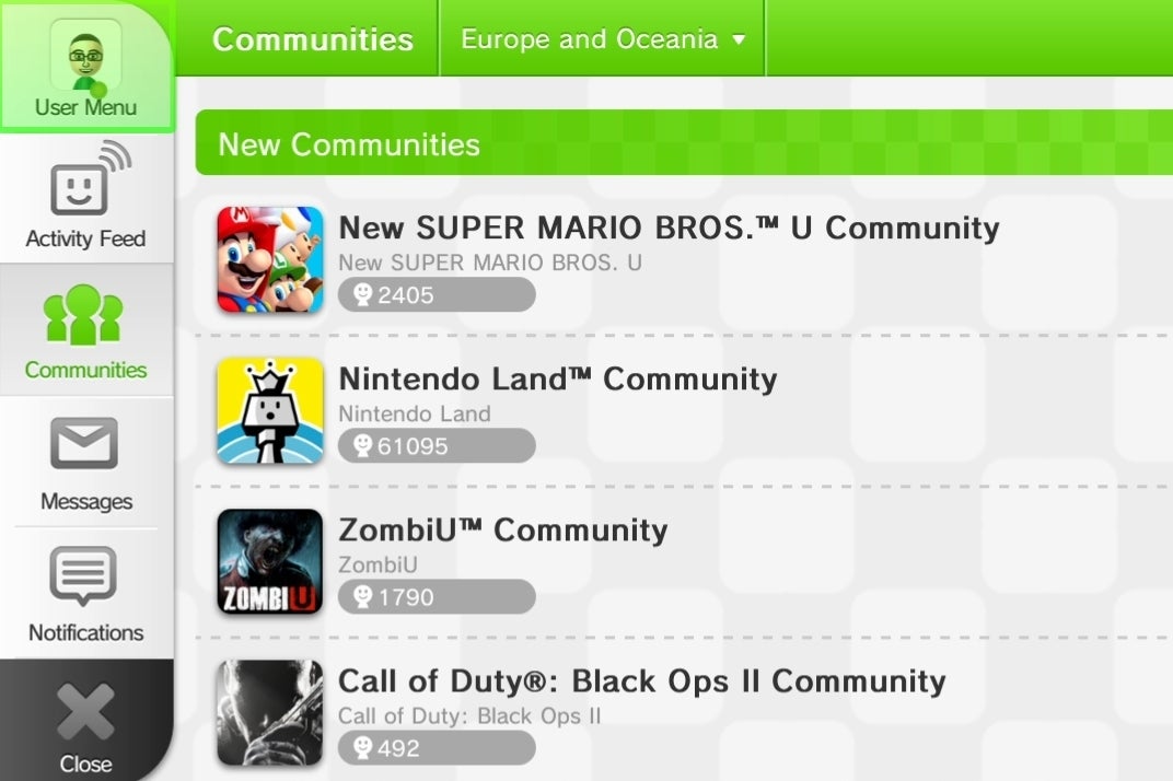 Image for Nintendo blocks Miiverse friend requests for gamers aged 12 and under