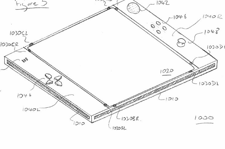 Image for Sony patents an EyePad gaming tablet for use with a console
