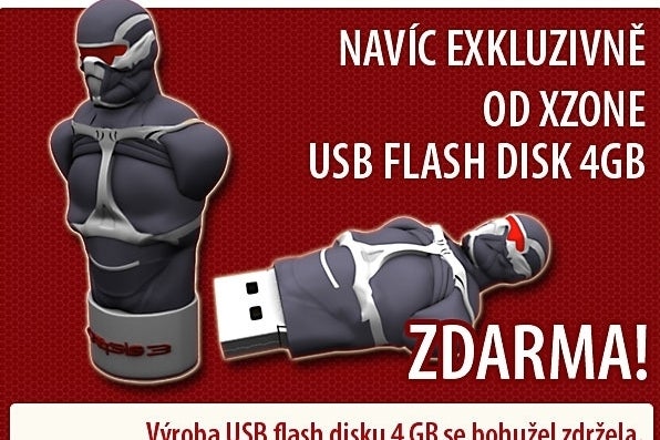 Image for USB flash jako dárek ke Crysis 3 bude mít nakonec 4 GB