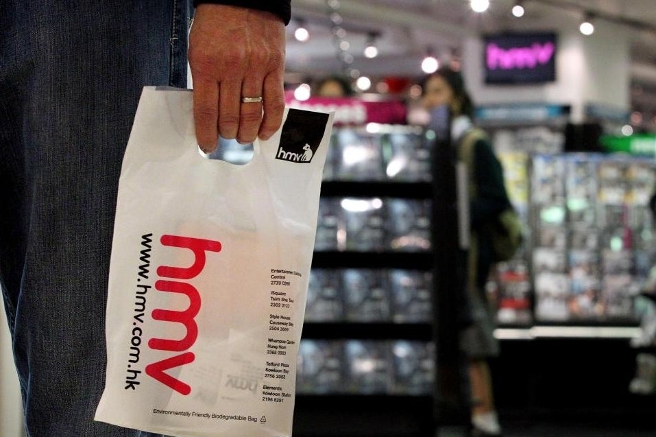 Image for HMV's Hong Kong and Singapore stores sold