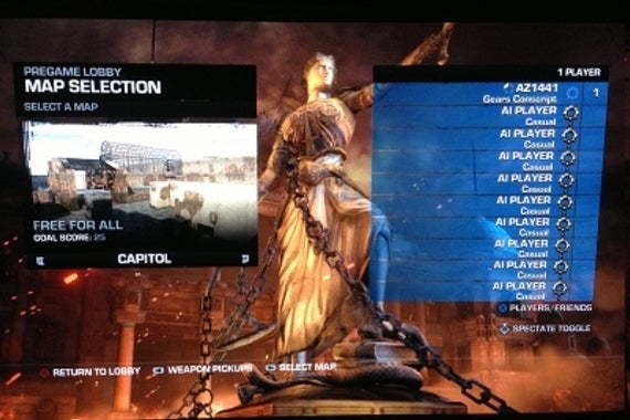 Image for Gears of War: Judgment Warzone mode found on the disc, and it's playable