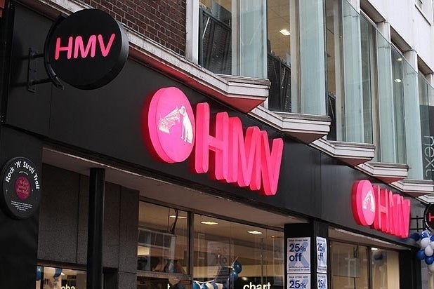 Image for Report - HMV saved with £50m deal