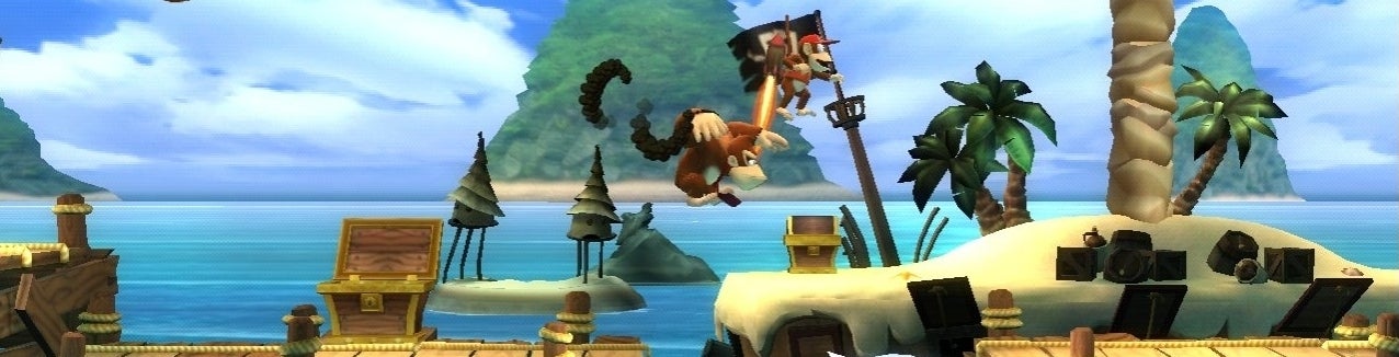 Afbeeldingen van Donkey Kong Country Returns 3D's nieuwe inhoud
