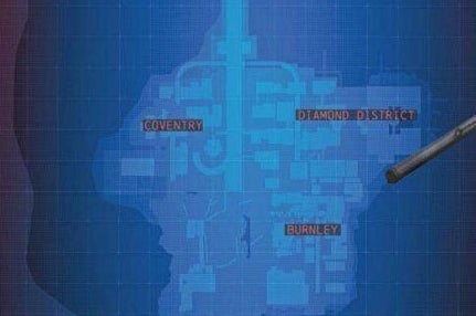Image for Mapa zvětšeného města z Batman: Arkham Origins