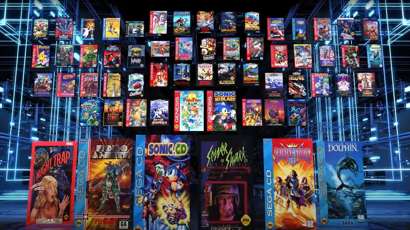 Imagen para Confirmada la lista completa de juegos incluidos en la Mega Drive Mini 2