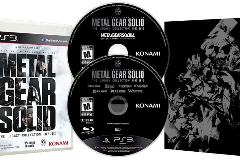 Image for Metal Gear Solid: The Legacy Collection dated for July in North America