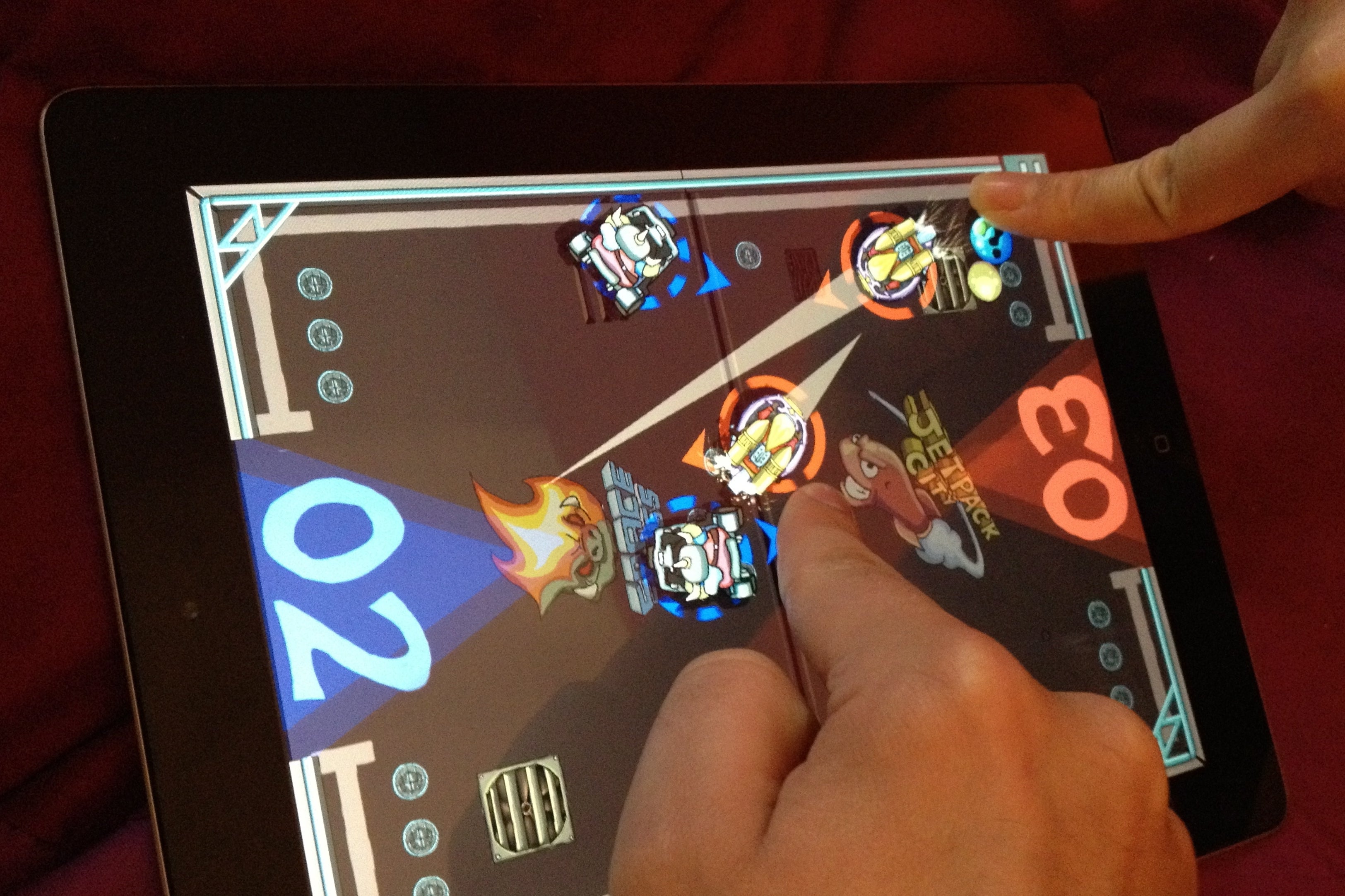 Image for Personal Space Invaders: Designing for Shared-Tablet Multiplayer