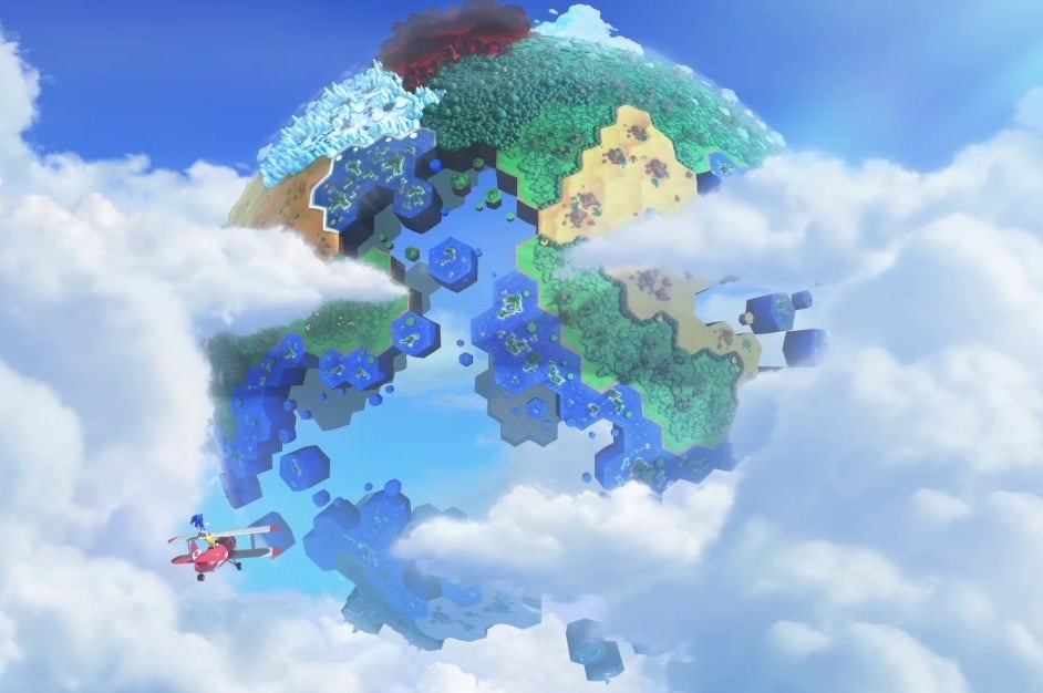 Image for Sonic Lost World channels Super Mario Galaxy and I'm not complaining