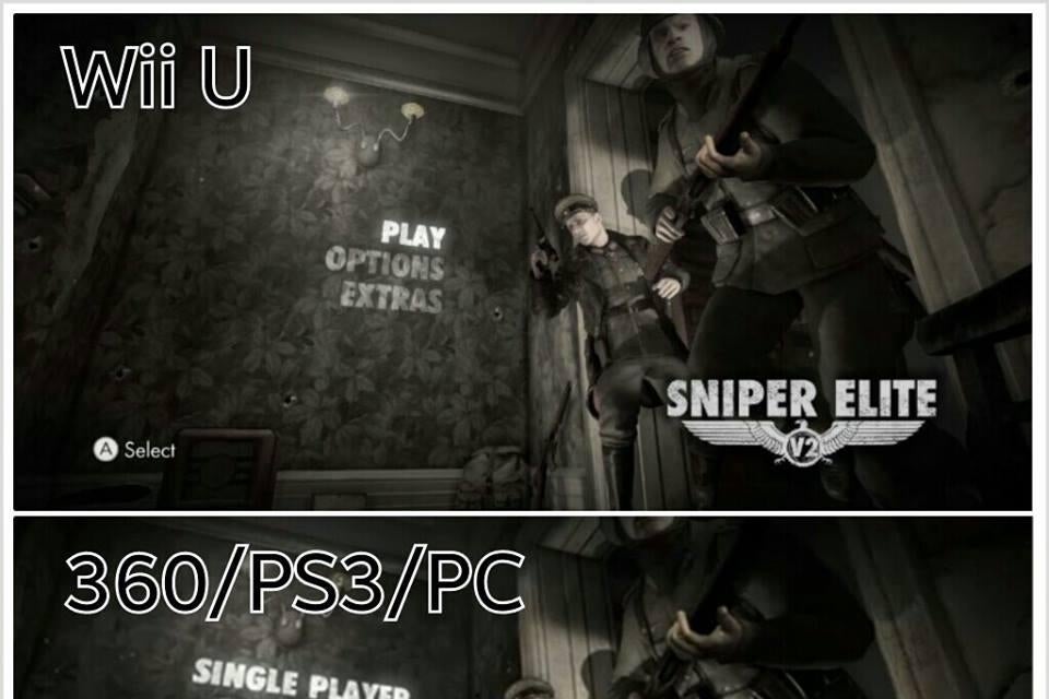 Image for Wii U Sniper Elite V2 lacks online play and DLC