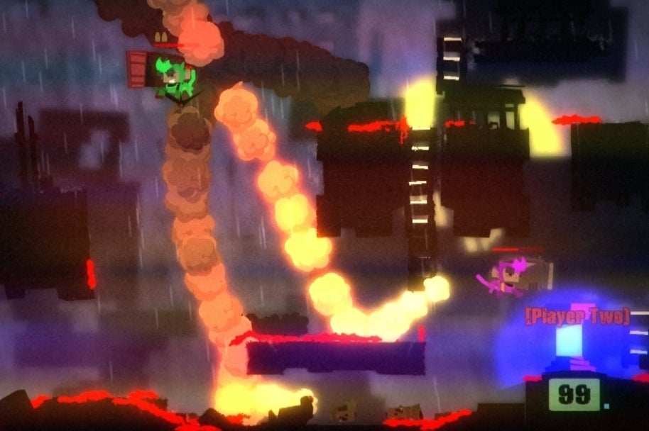 Image for Time Gentlemen, Please dev's multiplayer 2D shooter Gun Monkeys is out now on Steam