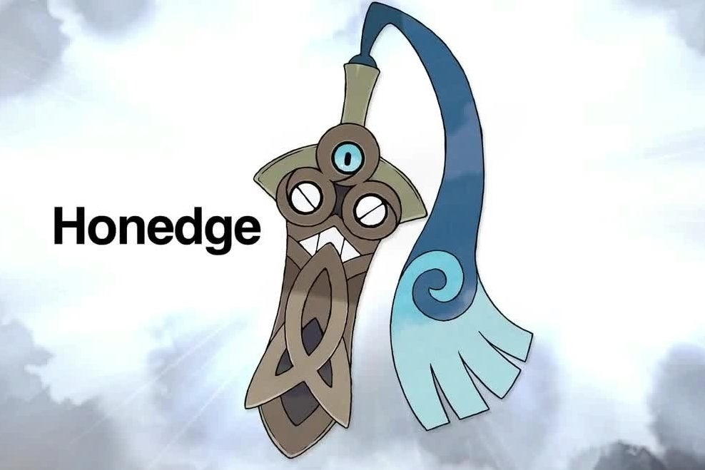 Imagen para Honedge es una de las nuevas criaturas de Pokémon X / Y
