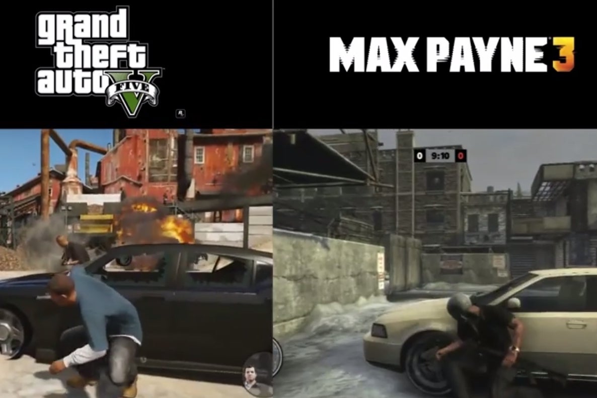 Imagem para Vídeo compara GTA V com Max Payne 3