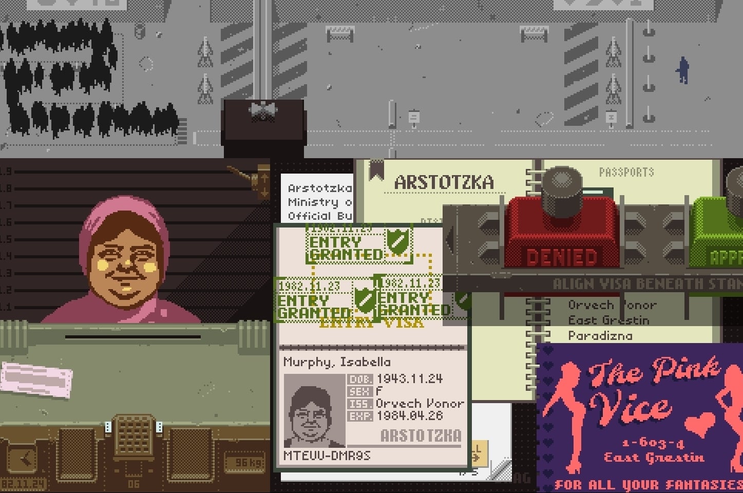 Image for Dystopian document thriller Papers, Please launches next week on Steam