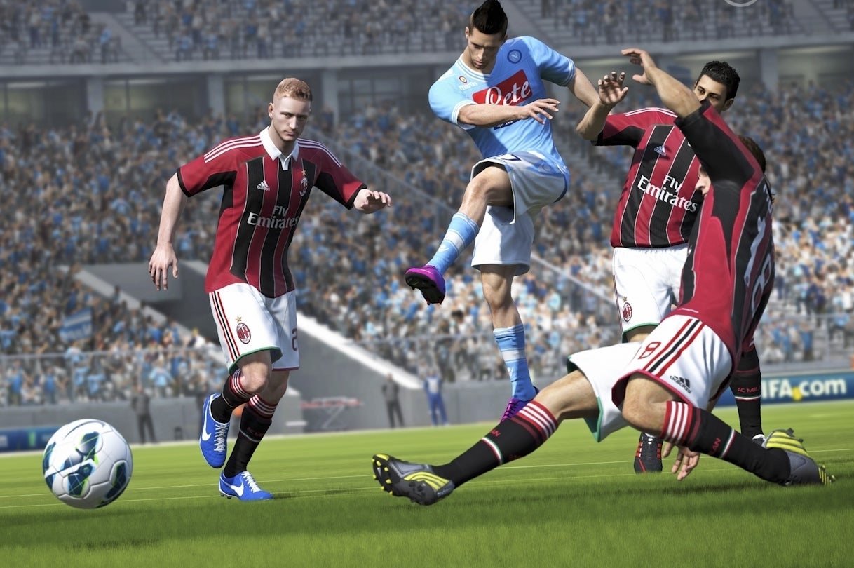 Obrazki dla EA Sports o nowych funkcjach w FIFA 14
