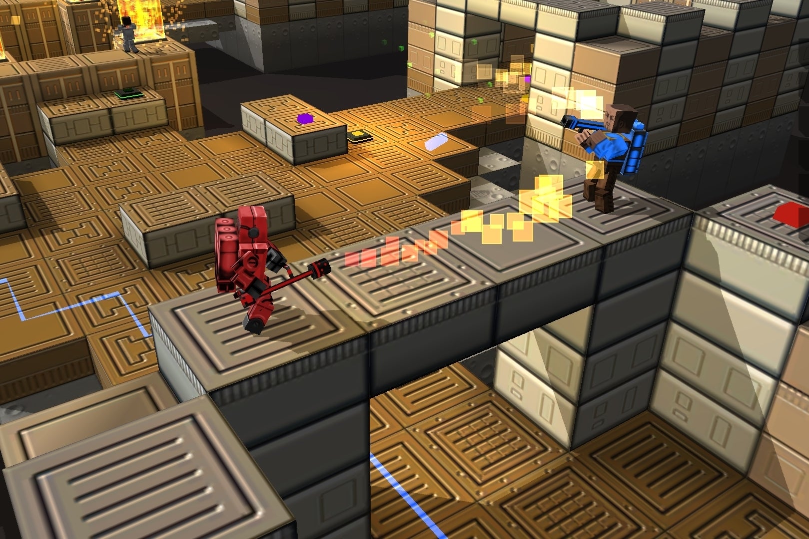 Image for Wii U debuts third-party cross-platform support with Cubemen 2
