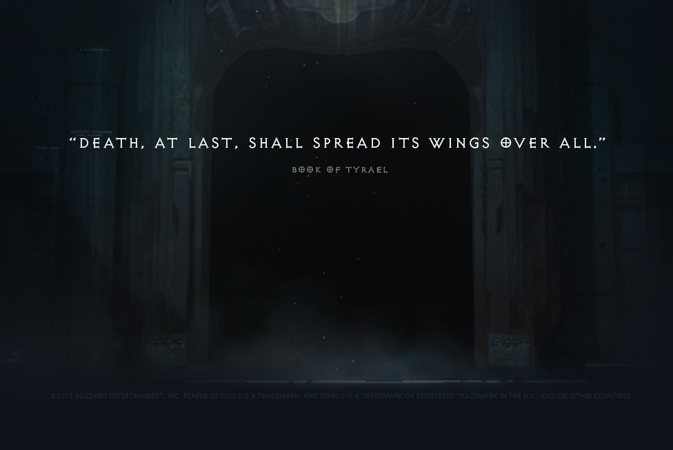 Imagem para Reaper of Souls a primeira expansão para Diablo 3?