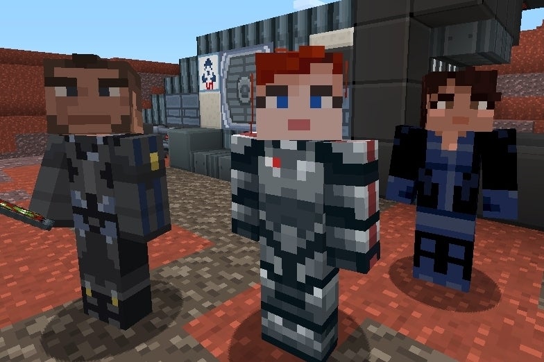 Minecraft Mass Effect Mash Up Dlc Arrives Tomorrow Eurogamer Net