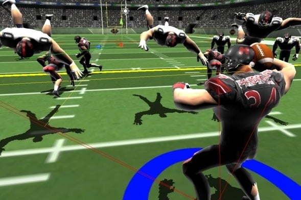 Image for This is what controversial Ouya exclusive Gridiron Thunder looks like
