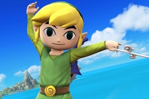 Obrazki dla Link pojawi się w Super Smash Bros.