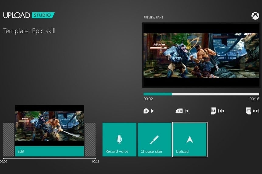 Immagine di Xbox One: Upload Studio per aggiungere un commento al video